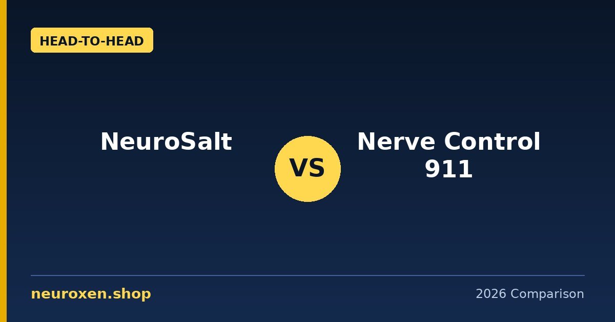NeuroSalt vs Nerve Control 911